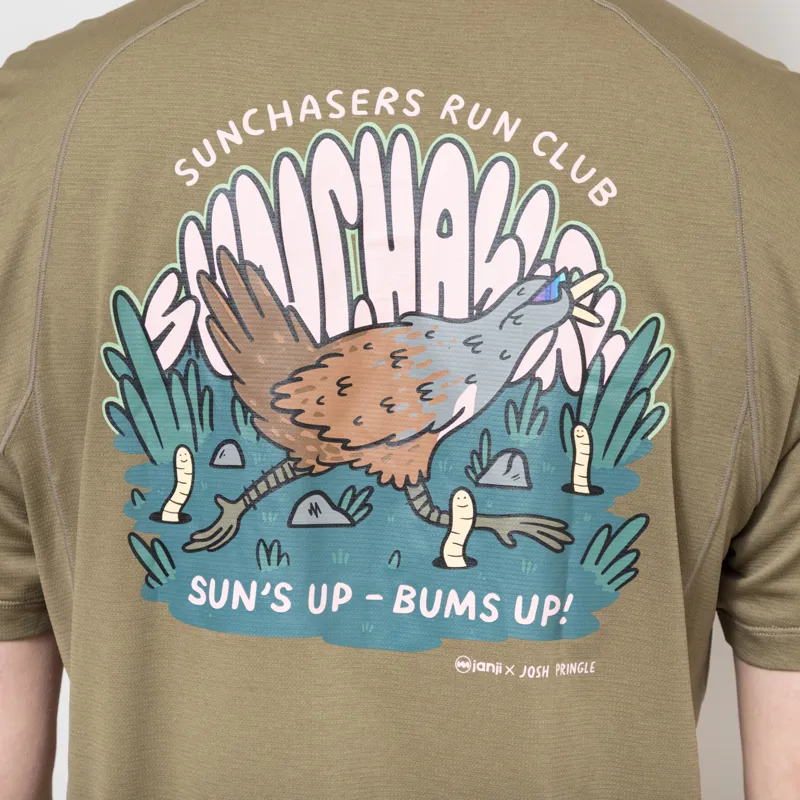 Janji Run All Day T Shirt Turbo Chook Conifer-2