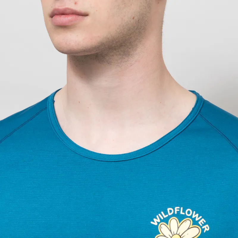 Janji Run All Day T Shirt Wildflower Tidal-5