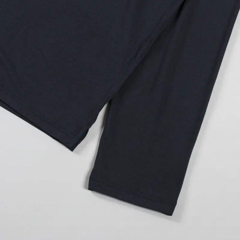 Janji Circa Daily Long Sleeve T Shirt Midnight Tundra-4