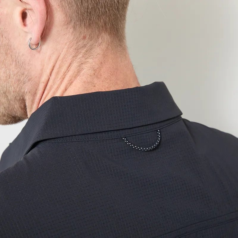 Janji Trekker Snappy Long Sleeve Shirt Midnight-6