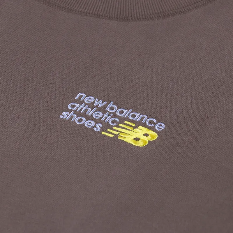 New Balance Athletics Premium Logo Crew Cortado-5