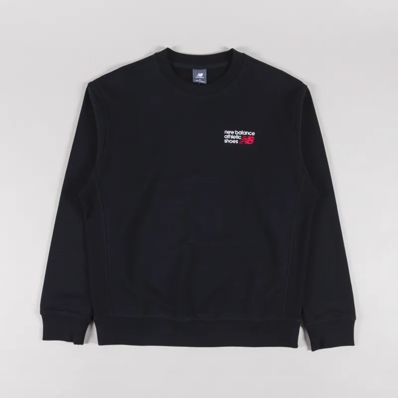 New Balance Athletics Premium Logo Crew Black