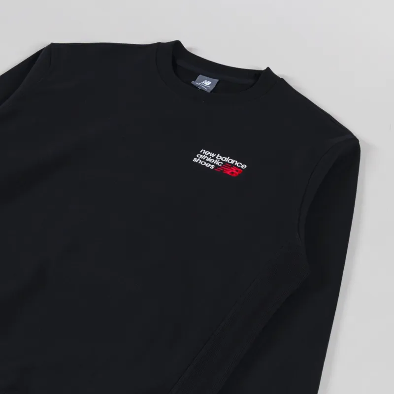 New Balance Athletics Premium Logo Crew Black-2