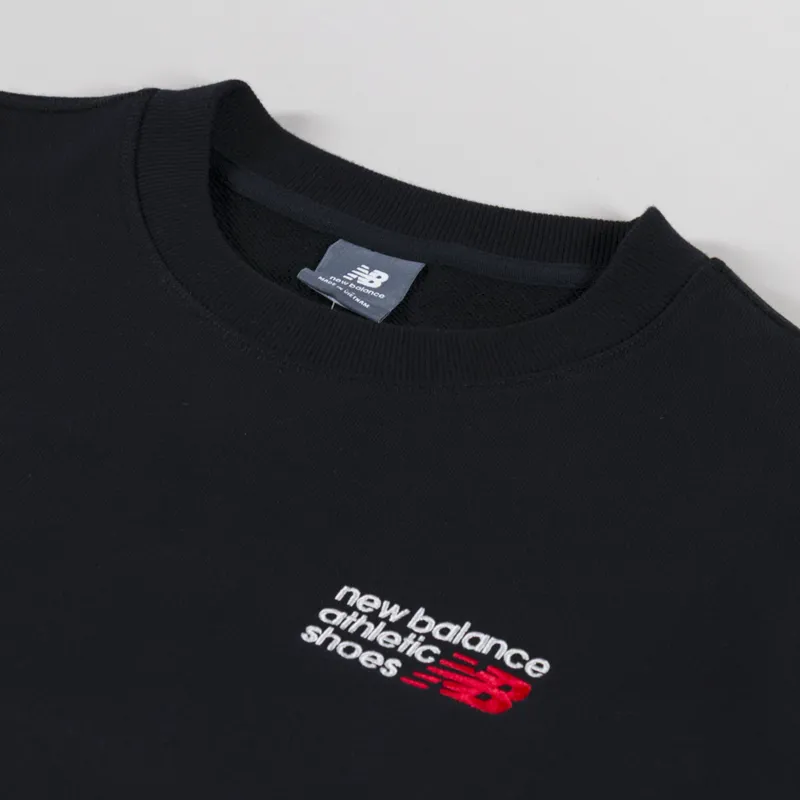 New Balance Athletics Premium Logo Crew Black-4
