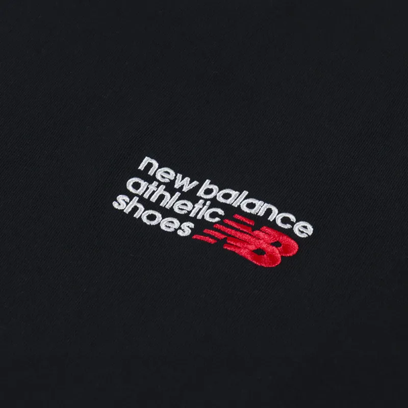 New Balance Athletics Premium Logo T Shirt Black-3