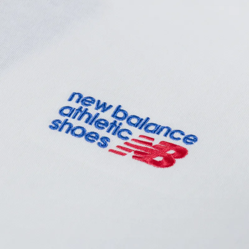 New Balance Athletics Premium Logo T Shirt Seasalt-2