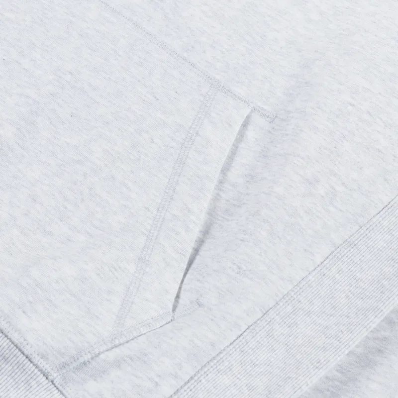 New Balance Athletics French Terry Logo Hoodie Ash Heather-7