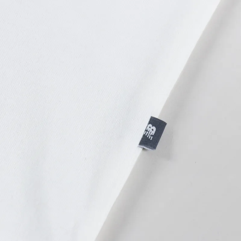 New Balance Athletics Premium Relaxed Chest Logo T Shirt Seasalt-4