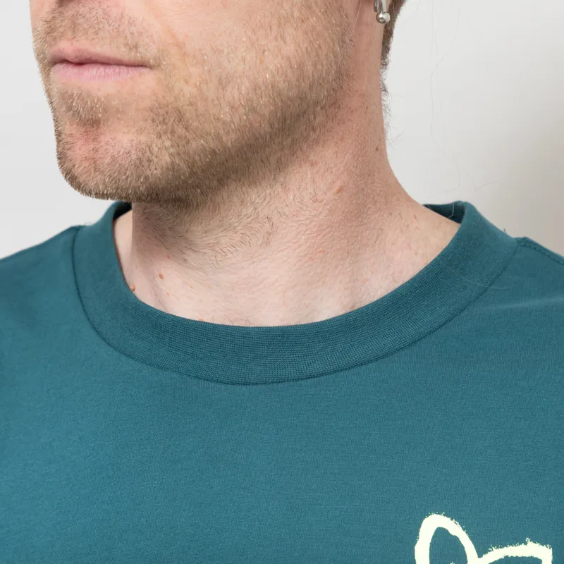 New Balance Boston City Run T Shirt Medusa Green-2