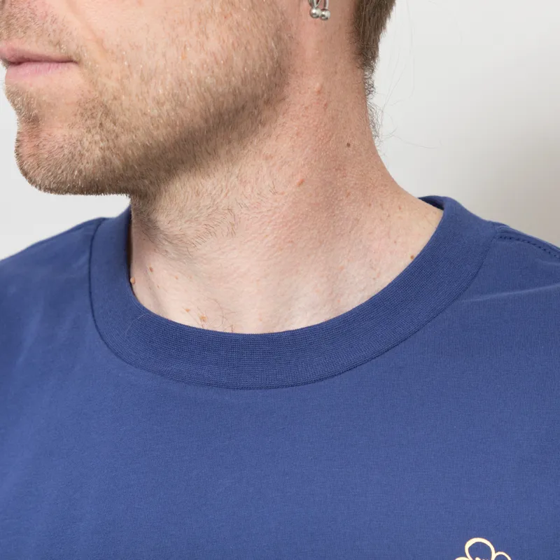 New Balance LA City Run T Shirt Blue Oyster-2