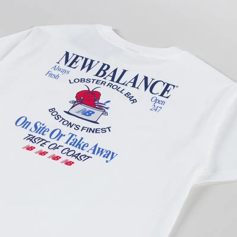 New Balance Lobster Roll T Shirt White-2