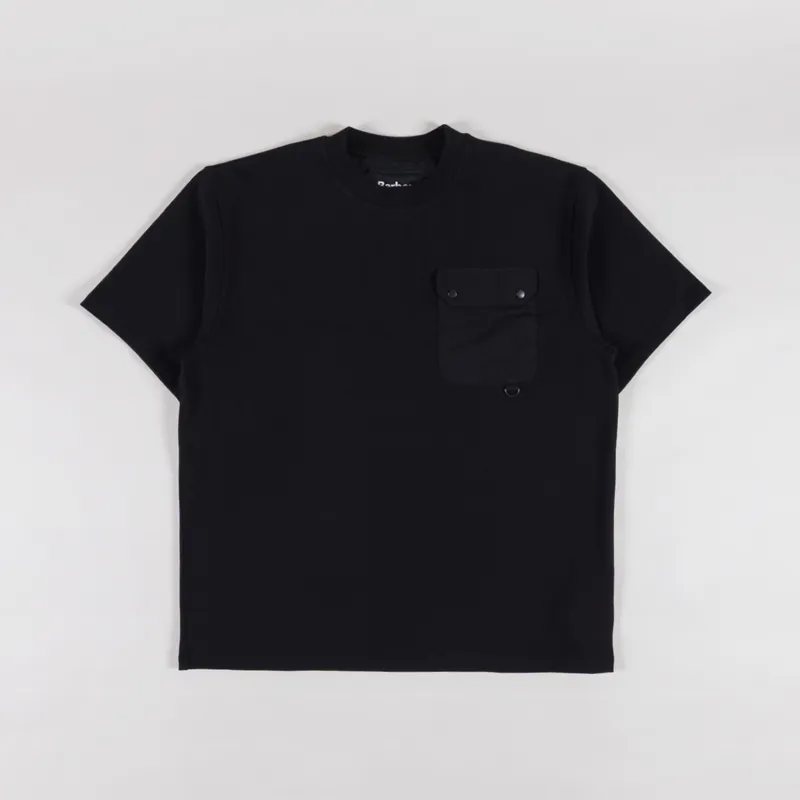Barbour Leazes Oversized T Shirt Black