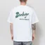 Barbour Crossby Archive Logo Oversized T Shirt White
