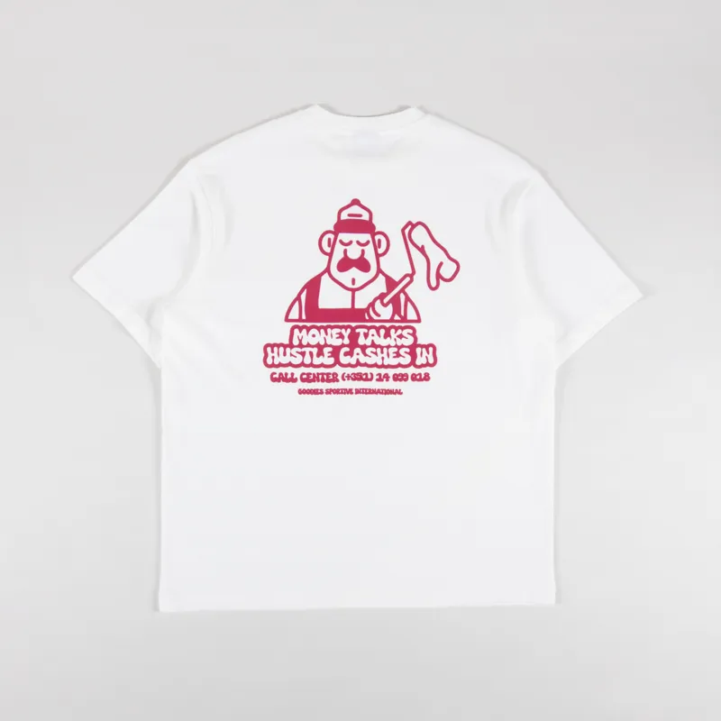 Goodies Sportive Money Talks T Shirt White