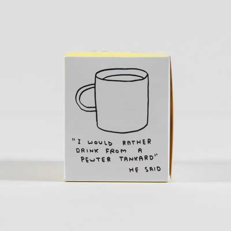 David Shrigley Don't Look Down Mug-4