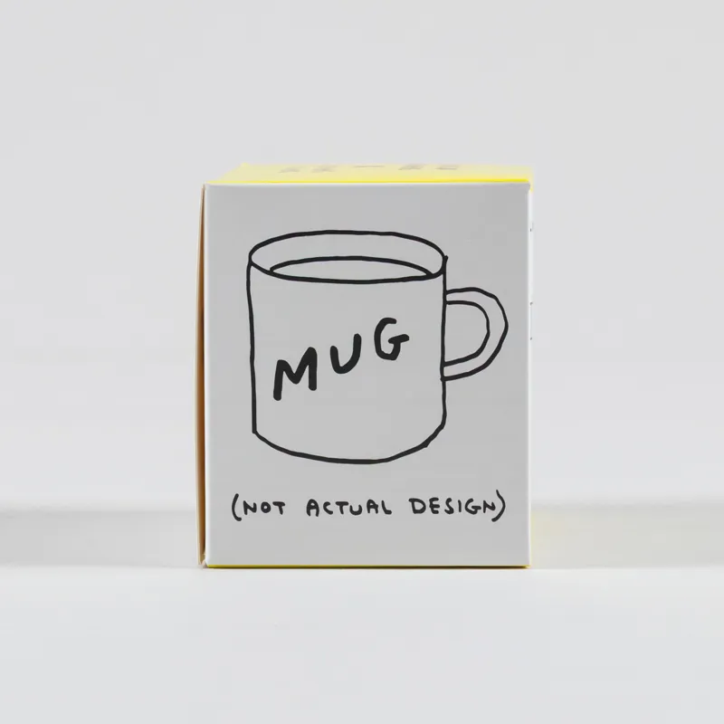 David Shrigley Don't Look Down Mug-5