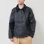 Barbour Transport Waxed Jacket Navy