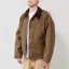 Barbour Transport Waxed Jacket Sand