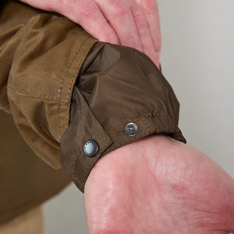 Barbour Transport Waxed Jacket Sand-9