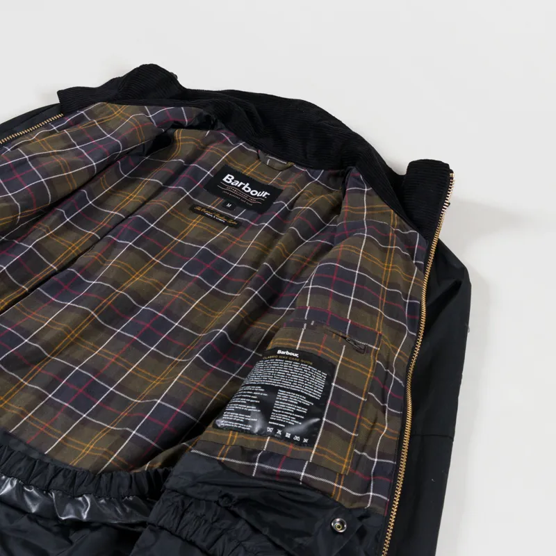 Barbour Modified Dryfly Waxed Jacket Black-4