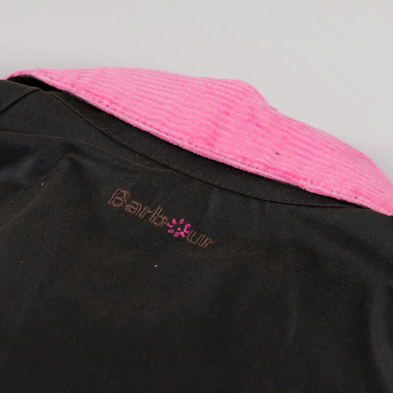 Barbour x Flower Mountain Oversized Transport Waxed Jacket Olive-7