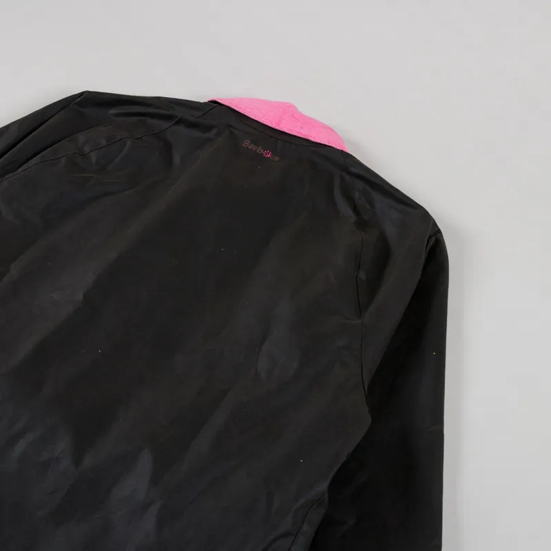 Barbour x Flower Mountain Oversized Transport Waxed Jacket Olive-5