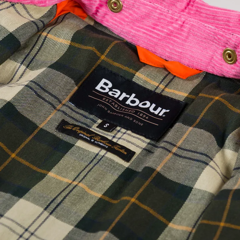 Barbour x Flower Mountain Oversized Transport Waxed Jacket Olive-11