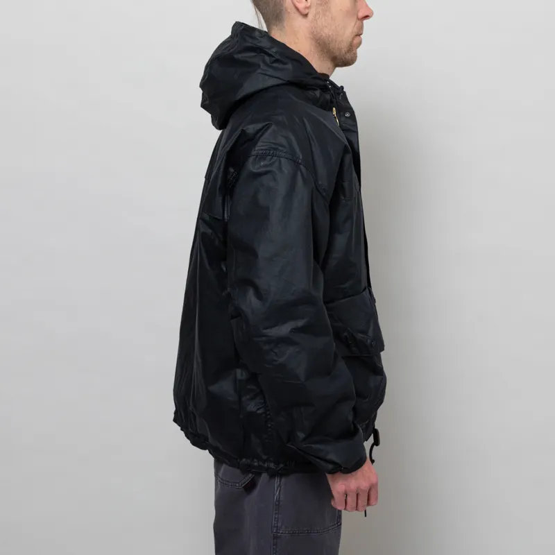 Barbour Modified Durham Waxed Jacket Classic Navy-4