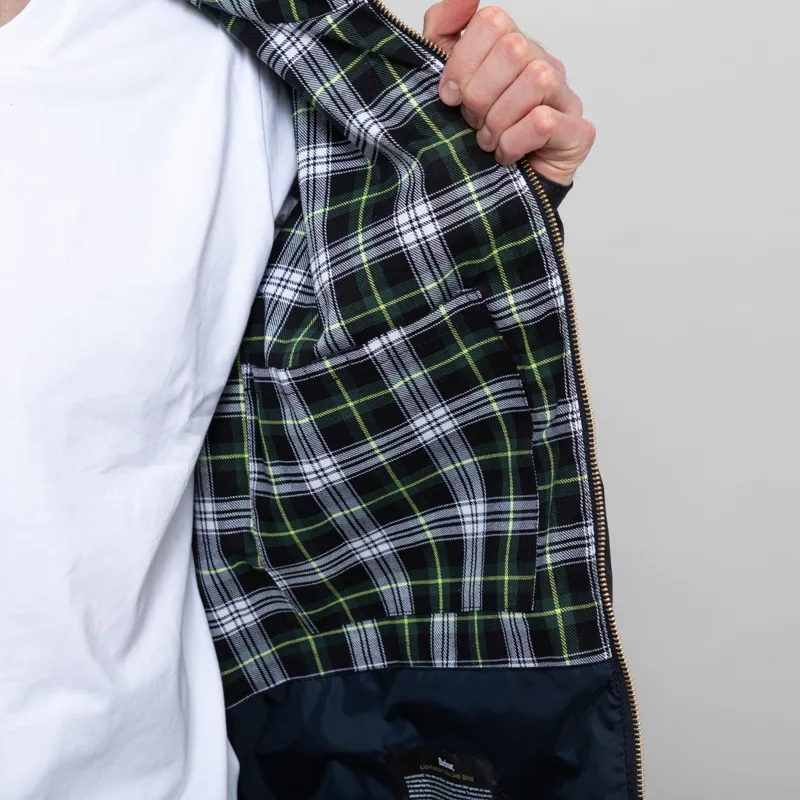 Barbour Modified Durham Waxed Jacket Classic Navy-9