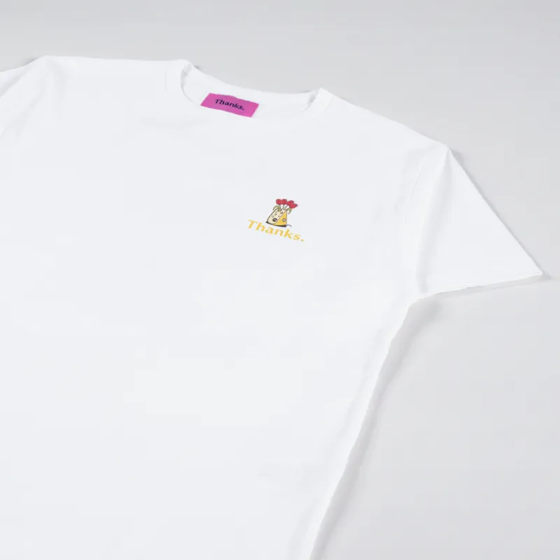Thanks Maarten T Shirt White-3