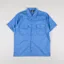 Dickies Madras Short Sleeve Shirt Azure Blue