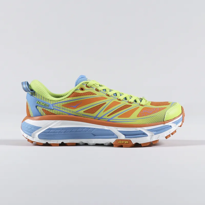 HOKA Mafate Speed 2 Origins Shoes Flame Evening Primrose-4