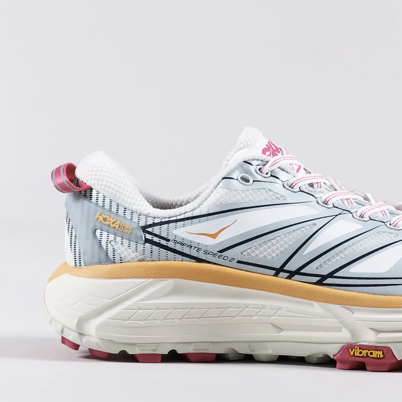 HOKA Mafate Speed 2 Origins Shoes White Ice Flow-5