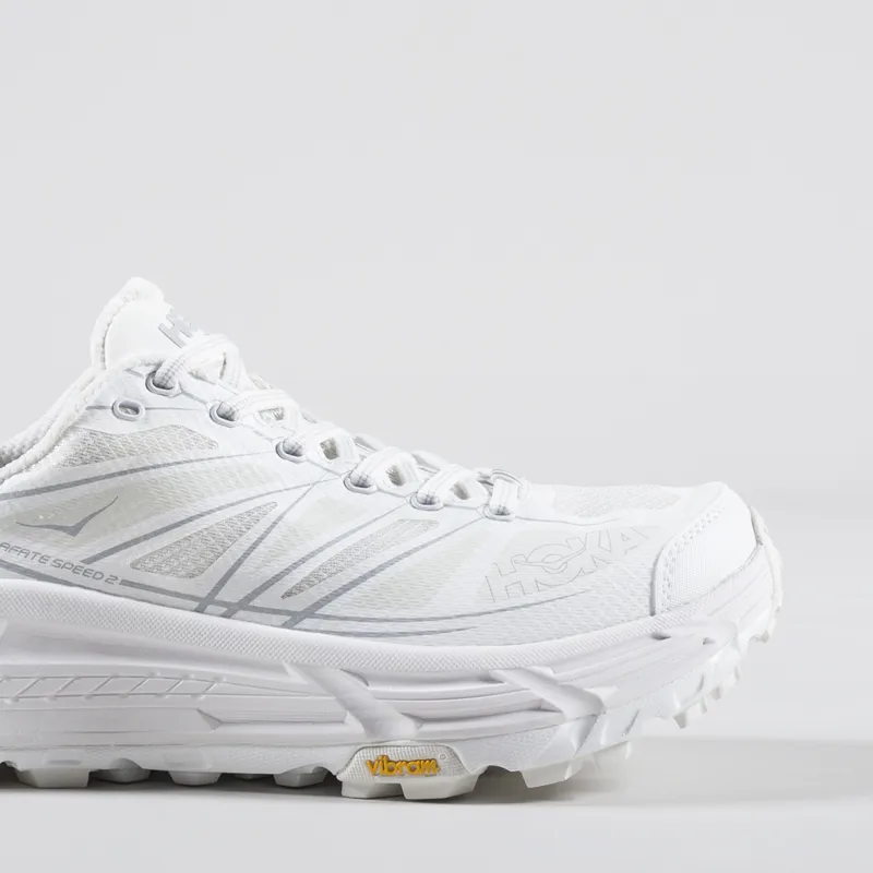 HOKA Mafate Speed 2 Origins Shoes White Lunar Rock-6