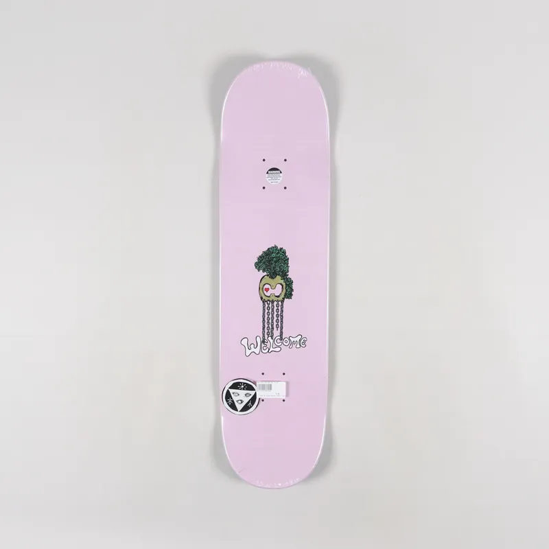 Welcome Evan Mock Wave On Island Deck Pink Dip 8.38 Inch-1