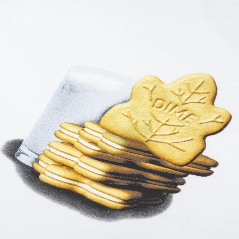 Dime Maple T Shirt White-1
