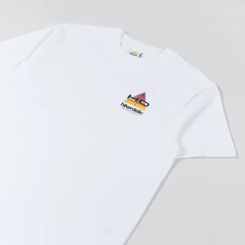 Hikerdelic Maps T Shirt White-3