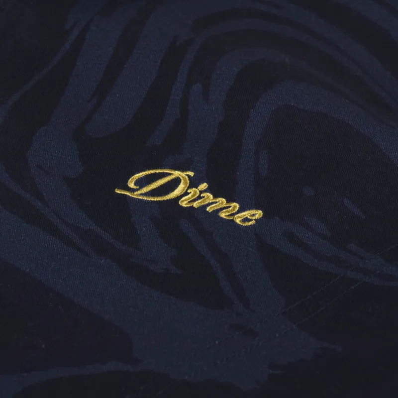 Dime Marble Coach Jacket Navy-7