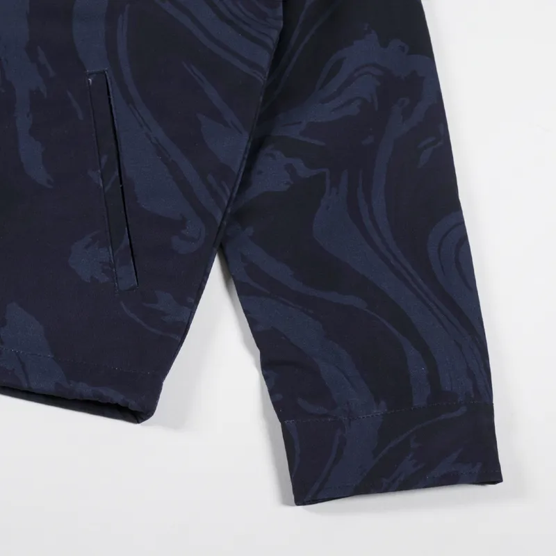 Dime Marble Coach Jacket Navy-10