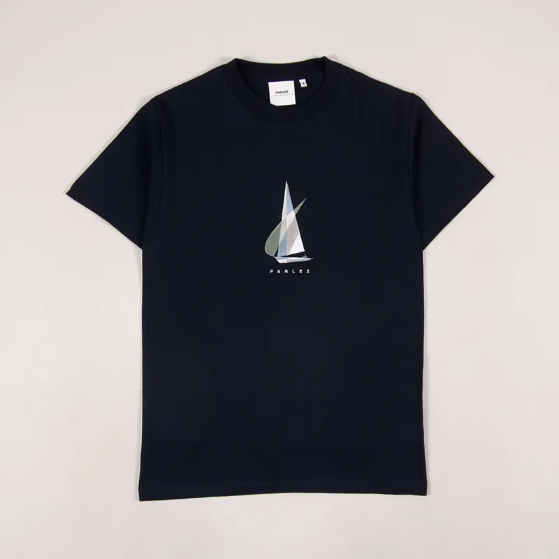 Parlez Marcon T Shirt Navy