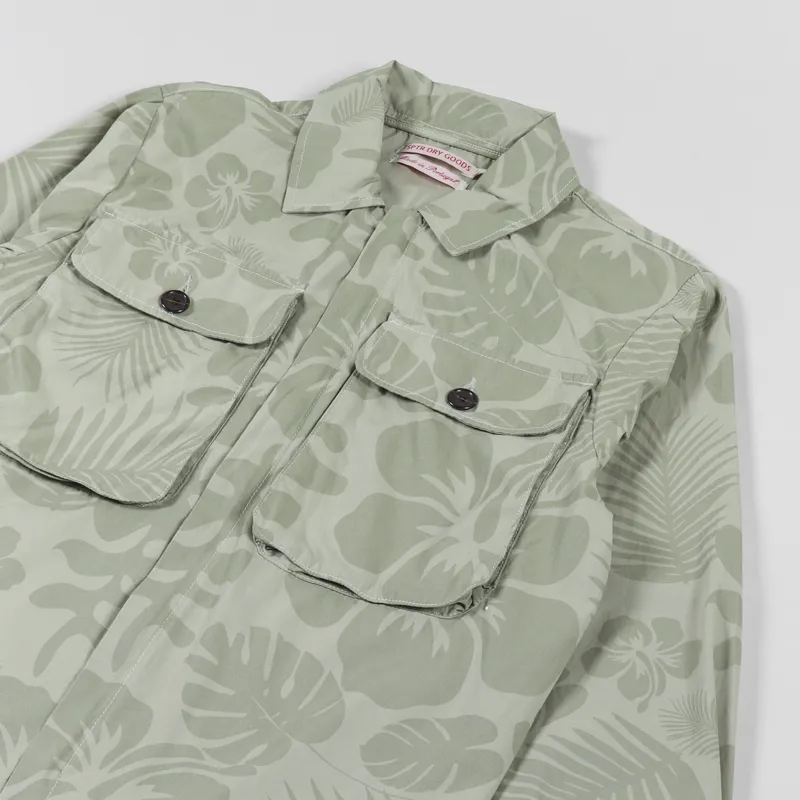 TSPTR Marine Jacket Olive Aloha-3