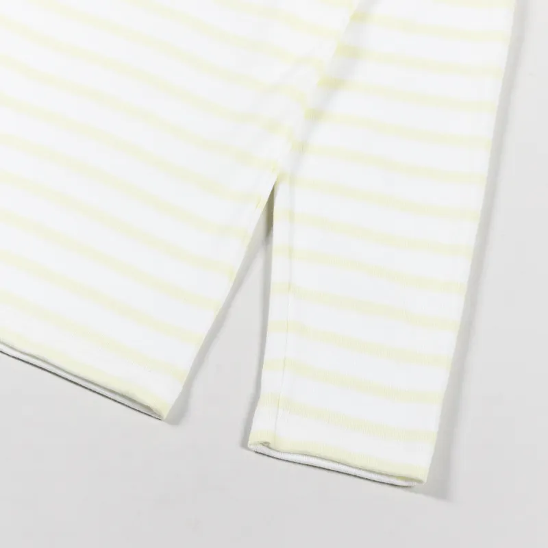 Armor Lux Mariniere ML Heritage T Shirt Blanc Soft Yellow-5