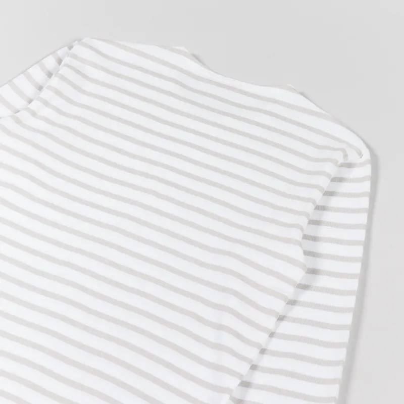 Armor Lux Mariniere ML Heritage T Shirt Blanc Nid-3