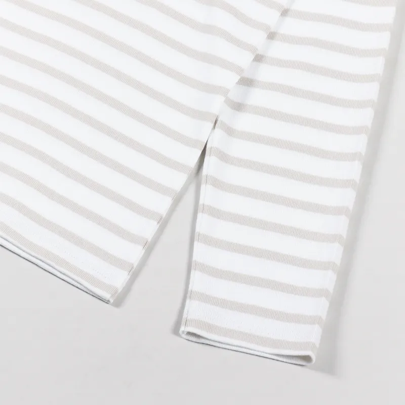 Armor Lux Mariniere ML Heritage T Shirt Blanc Nid-5