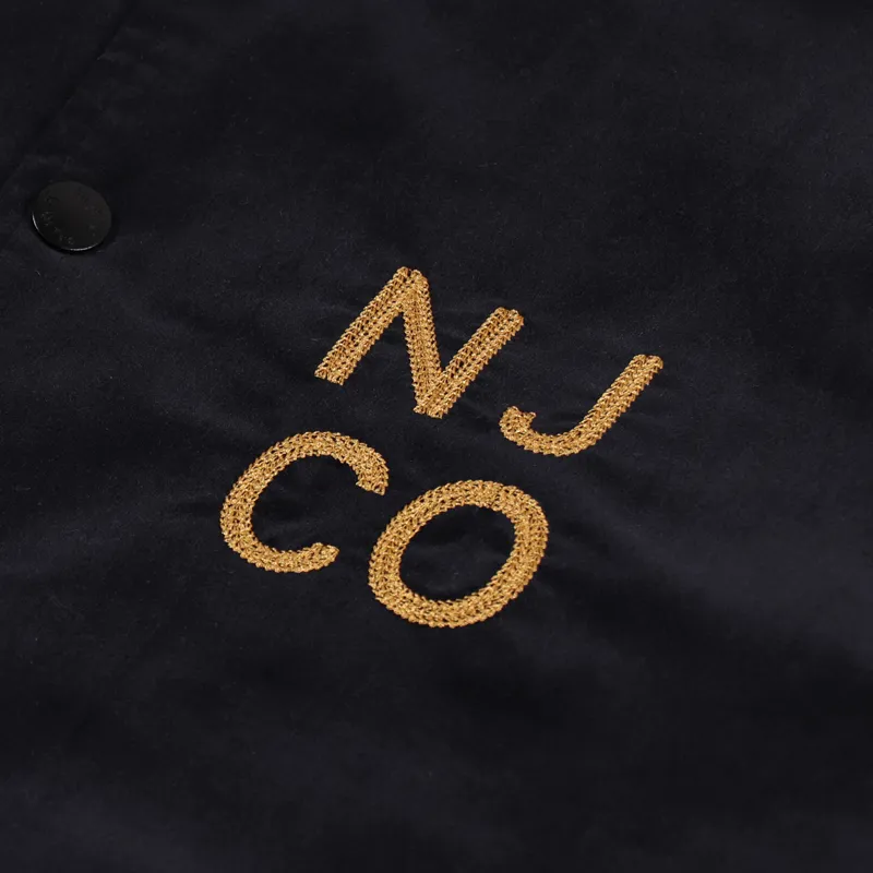 Nudie Jeans Mark Velvet Jacket Navy-8