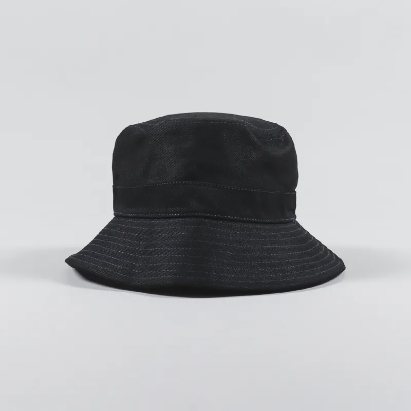Nudie Jeans Martinsson Denim Bucket Hat Indigo-1