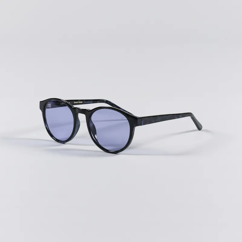 A.Kjaerbede Marvin Sunglasses Demi Blue
