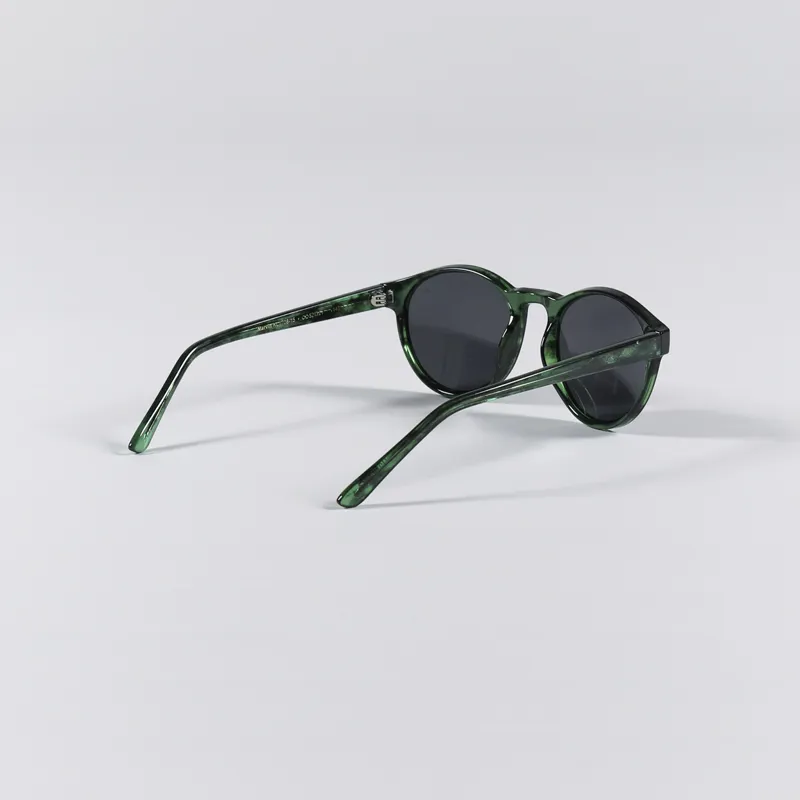 A.Kjaerbede Marvin Sunglasses Green Marble Transparent-1