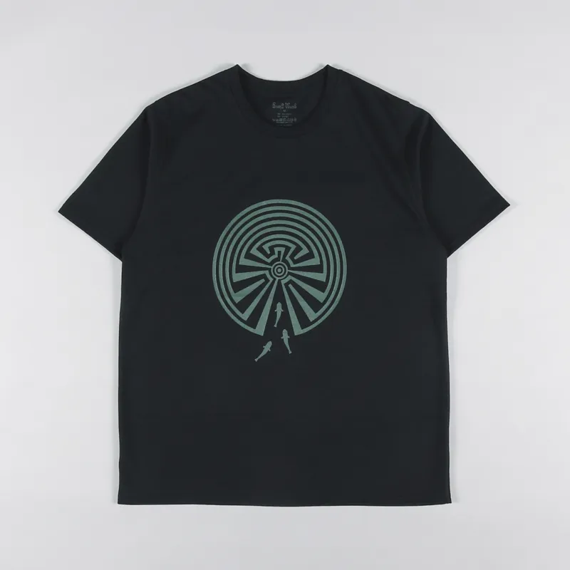South2 West8 Maze T Shirt Black