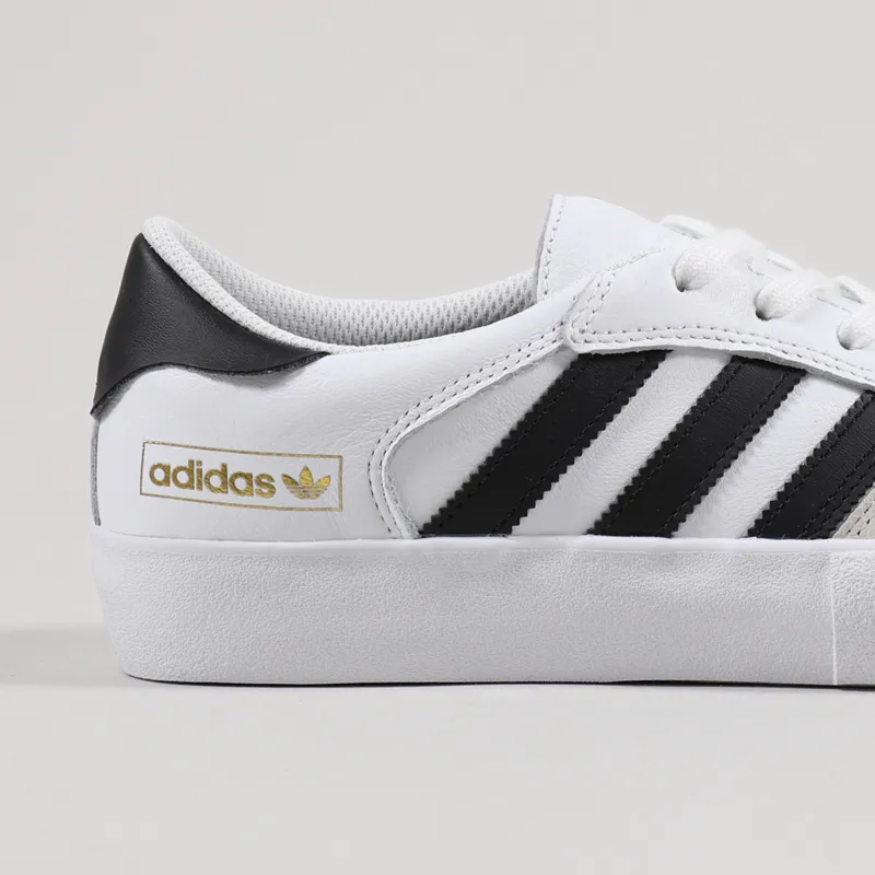 Adidas Skateboarding Matchbreak Super Shoes White Black Brown-5